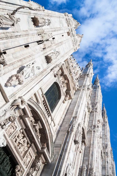 밀라노 성당-두오모. — 스톡 사진