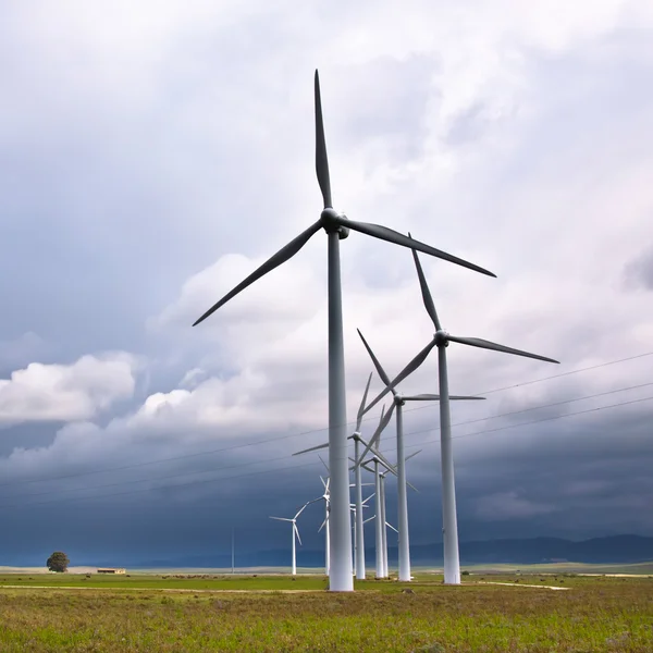 Windkraftanlagen — Stockfoto