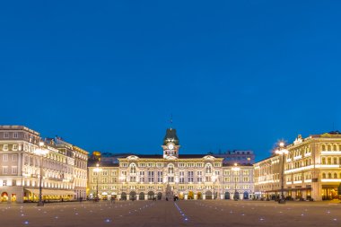 City hall, palazzo del municipio, trieste, İtalya.