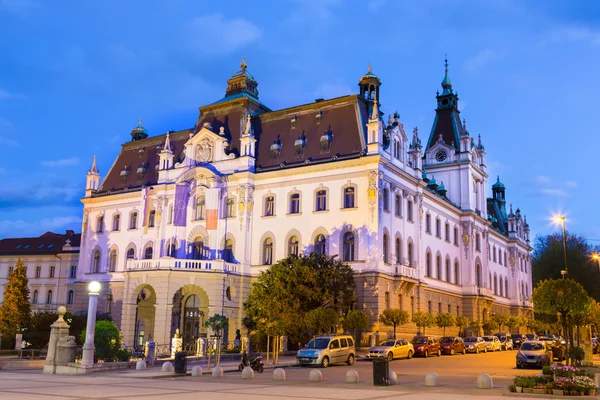 Ljubljanan yliopisto, Slovenia, Eurooppa . — kuvapankkivalokuva