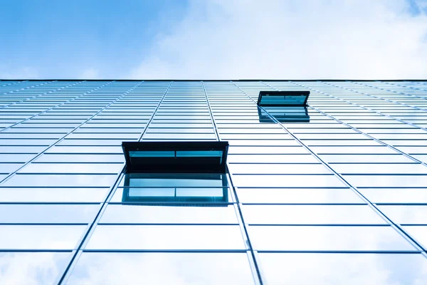 Modern facade of glass and steel. — Stock Photo, Image