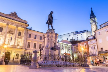 Tartini, piran, Slovenya, Avrupa'da Meydanı