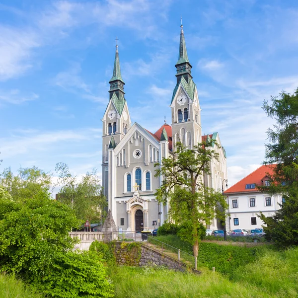 Igreja de Trnovo em Liubliana, Eslovênia — Fotografia de Stock