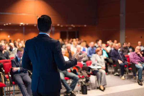 Speaker at Business Conference and Presentation. — Stock Photo, Image