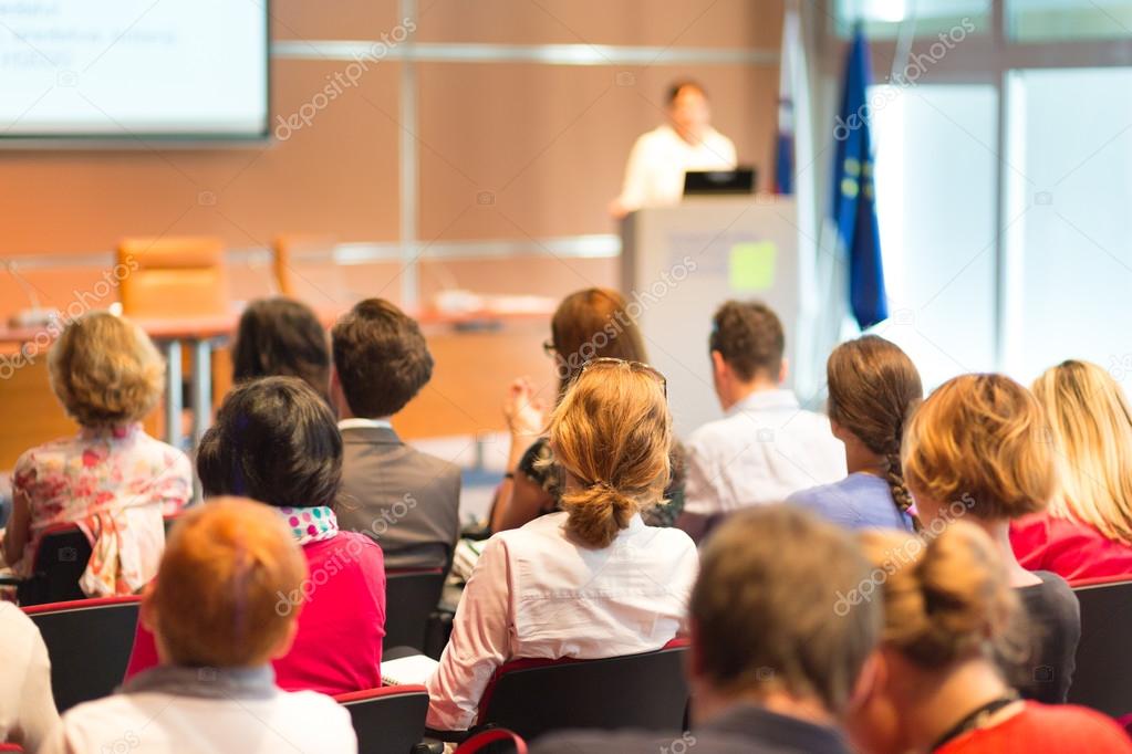 Audience at the conference hall.