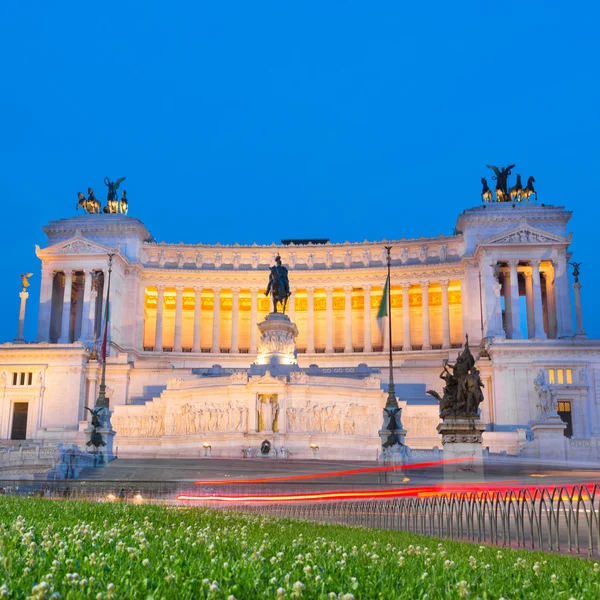 Vittorio emanuele ii monument, rom, italien. — Stockfoto