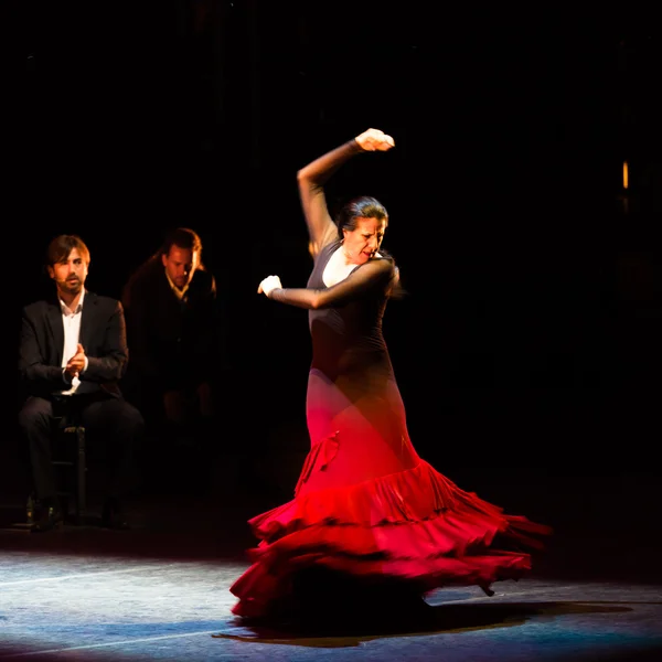 西班牙的弗拉门戈舞蹈家玛丽亚页. — 图库照片