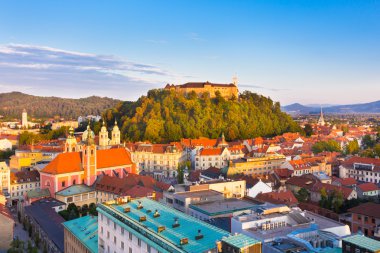 ljubljana, Slovenya, Avrupa Panoraması.