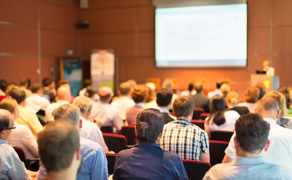 Audience at the conference hall. — Stock Photo, Image