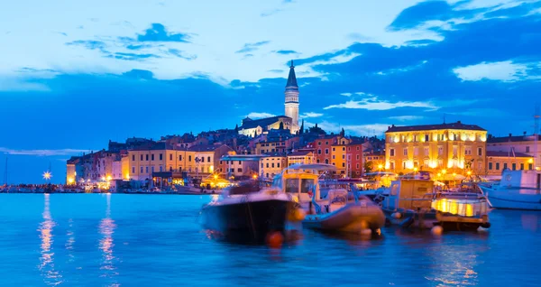 Kuststad Rovinj, Istrië, Kroatië. — Stockfoto