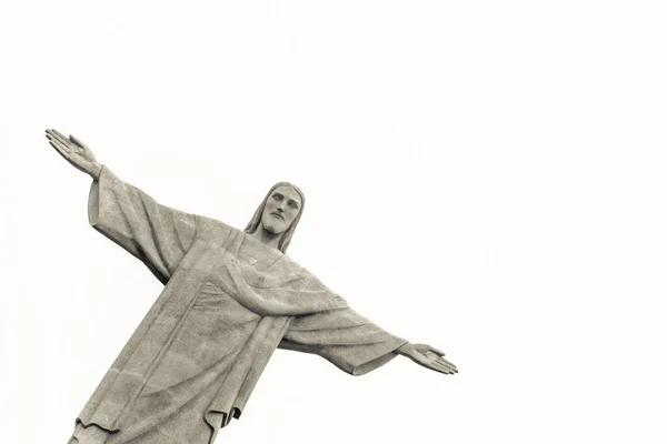 Christus de Verlosser Standbeeld, Rio de Janeiro, Brazilië — Stockfoto