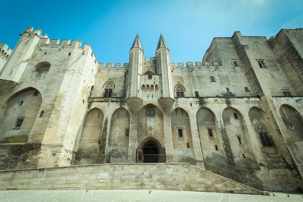 Papal Palace, Avignon, Provence, France, Europe — Stock Photo, Image