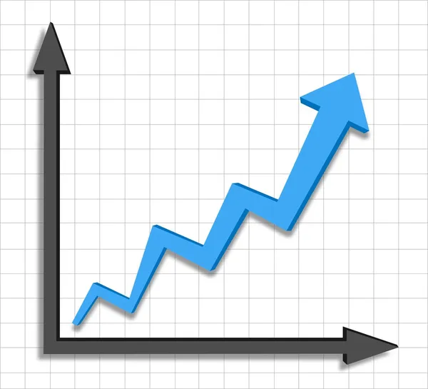 Gráfico Vector Business — Vetor de Stock