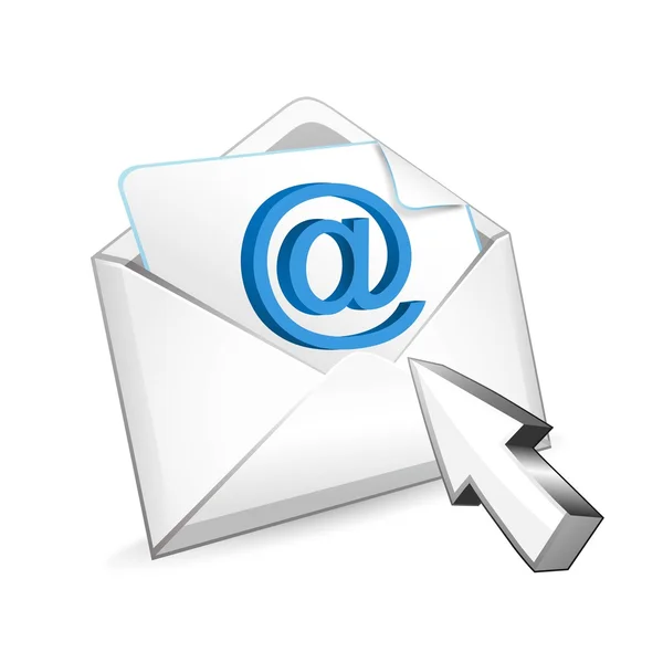 imleç ile vektör posta