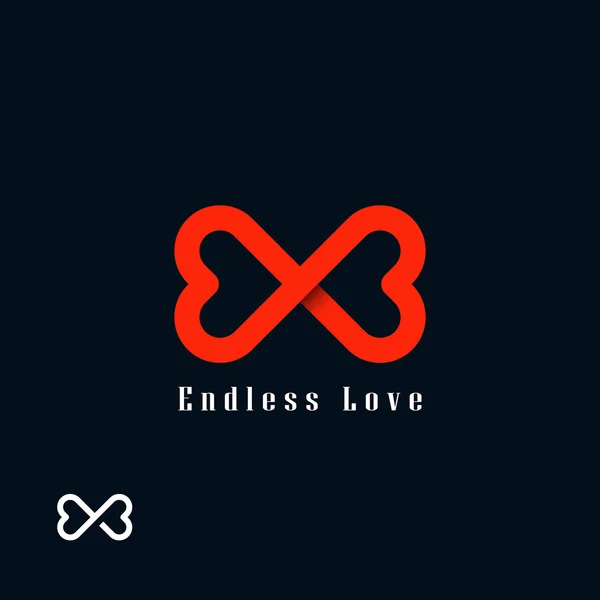 Endless love symbol — Stock Vector