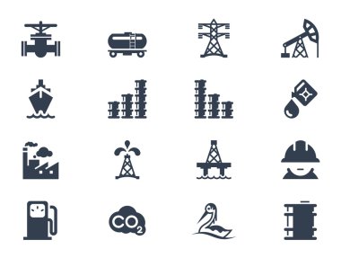 petrol endüstrisinin simgeleri