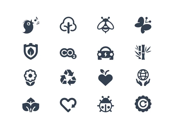 Environment icons — Stock Vector