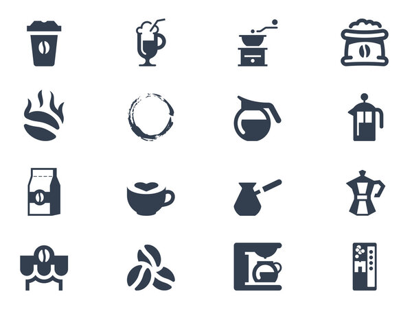 Coffee icons