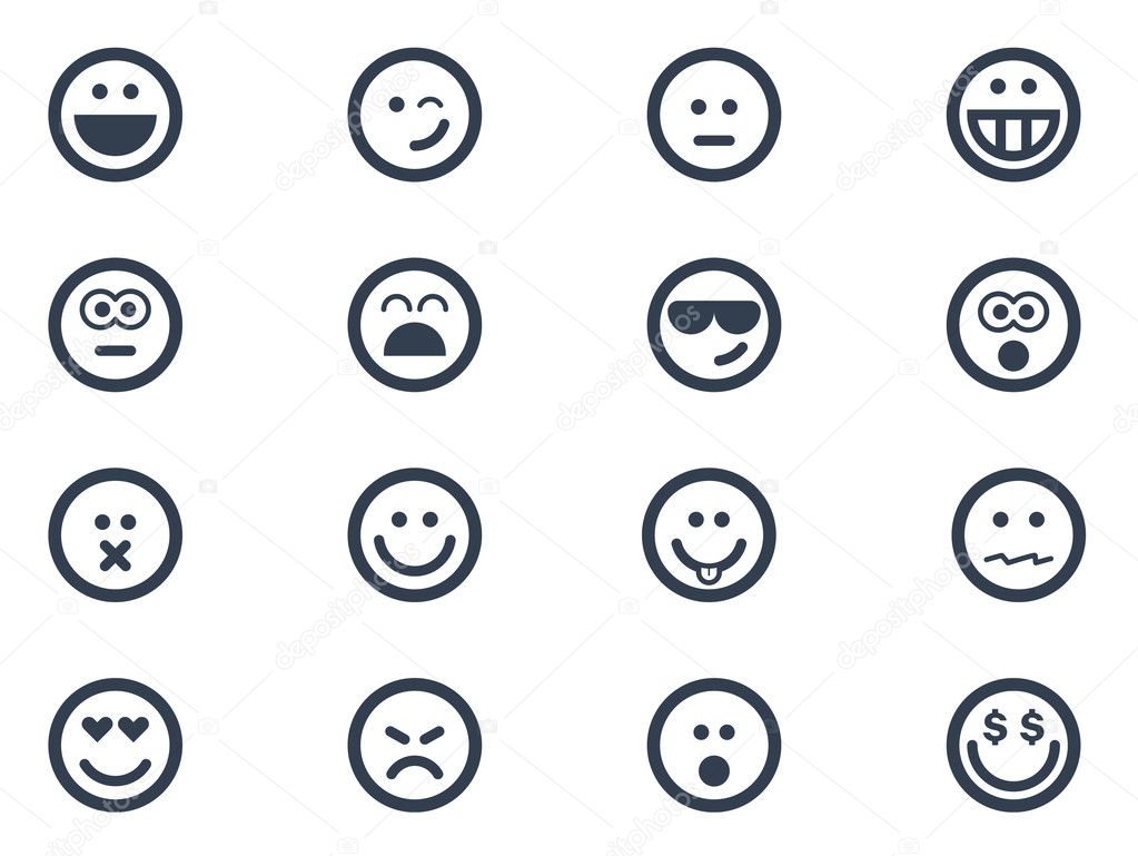 Smile icons