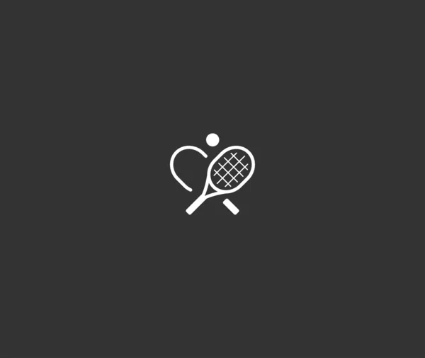 Symbole tennis — Image vectorielle