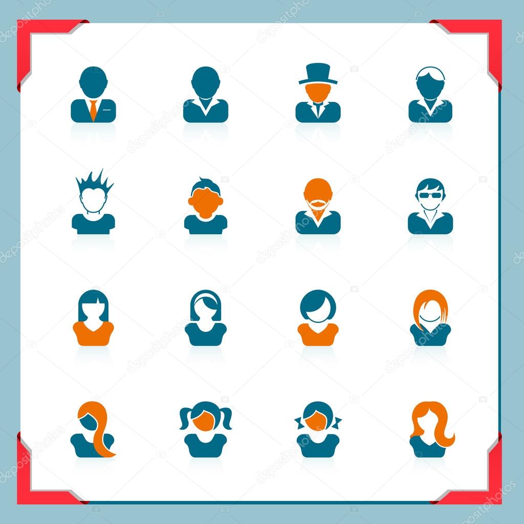 Avatars icons