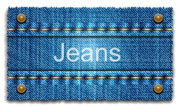 Jeans texture — Stock Vector