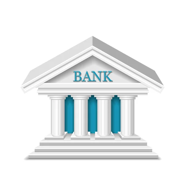 Bank building — Stock Vector