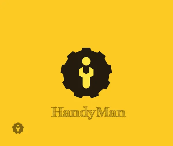 Symbole HandyMan — Image vectorielle