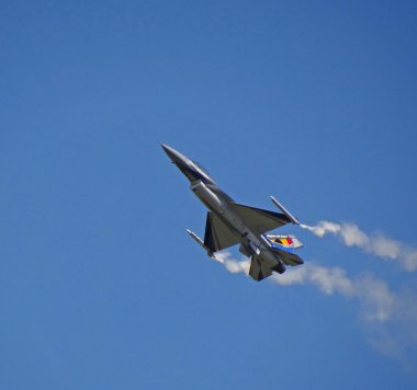 Bir airshow Fransa, Belçika F16
