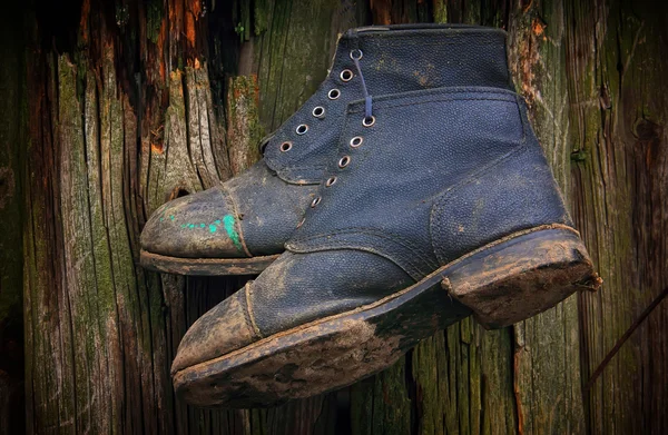 Botas de trabalho . — Fotografia de Stock