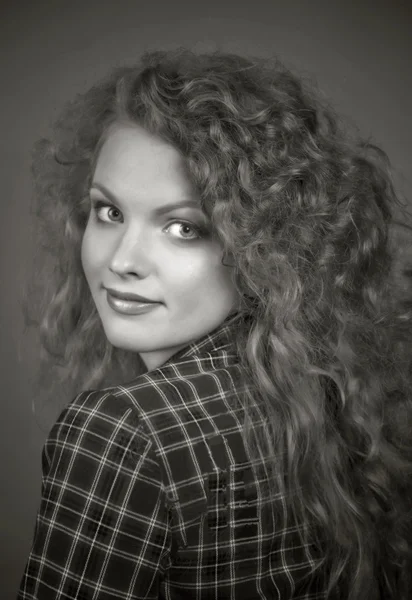 Portrait of the beautiful girl. — Stock Photo, Image