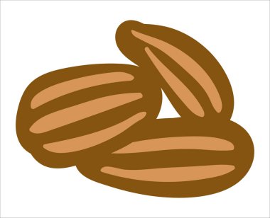 Çizilmiş tarihler. Beyaz arka plan, tecrit. Vektör illüstrasyonu.