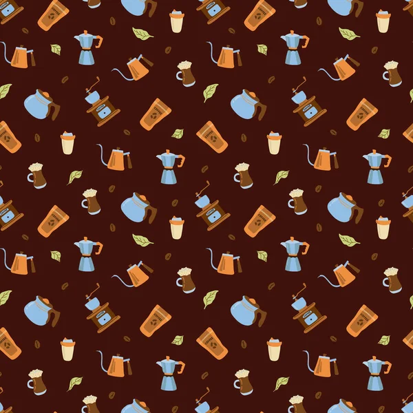 Kahve pürüzsüz. Kumaş, tekstil, duvar kağıdı, ambalaj için tasarım.