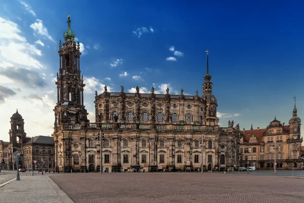 Katholische Hofkirche — Stockfoto