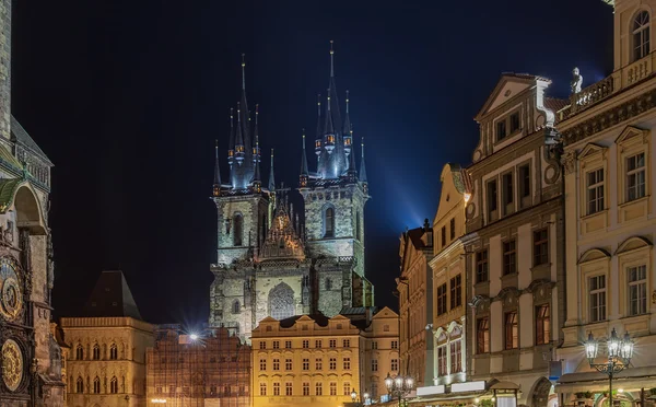 Place of the old city in Prague — Stock Photo, Image