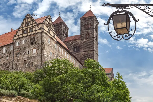 Castillo de Quedlinburg — Foto de Stock