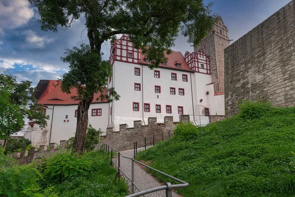 Castello Bernburg Castello Nella Valle Saal — Foto Stock