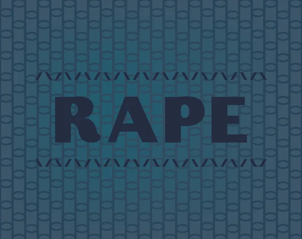 Rape Stock Illustration