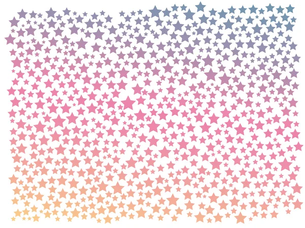 Rainbow starry texture — Stock Vector
