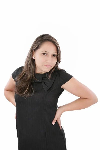 Retrato de una hermosa mujer de negocios —  Fotos de Stock