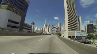 Panama şehri, panama - 2013 yaklaşık: panama city yüksek binaların çarpıcı görünümü ve onun son ve en iyi Mimarlık inşaat ülkede dünya çapında aday