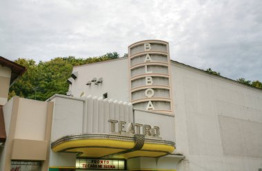 Panama City-Aug31: Balboa tiyatro. 1946 ente için inşa