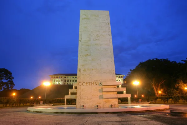 Goethals Memorial no Panamá. George Washington Goethals (29 de junho — Fotografia de Stock