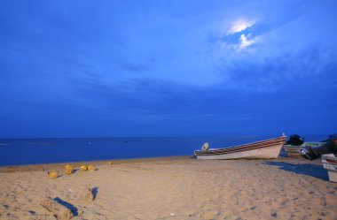 güzel manzara, panama ile balıkçı sahilleri