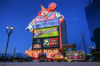 Las vegas - 31 Ocak: otel casino circus circus üzerinde Ocak 31, 20