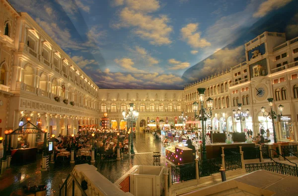 Las vegas - circa 2014: het Venetiaanse hotel op circa 2014 in las — Stockfoto