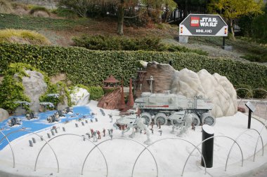 Carlsbad, bize 6 Şubat: star wars miniland Carlsbad'daki legoland adlı,
