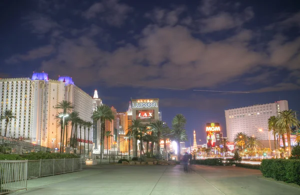 Las vegas - Únor 3. Vegas strip v západu slunce na 3 únor, 20 — Stock fotografie