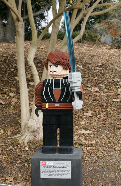 CARLSBAD, US, FEB 6: Star Wars Anakin Skywalker Minifigure made 