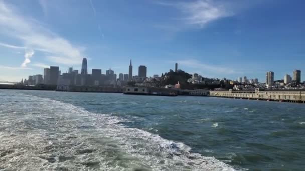 San Francisco Skyline Verano — Vídeo de stock